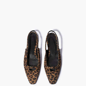 Paulina Flats - Leopard Suede