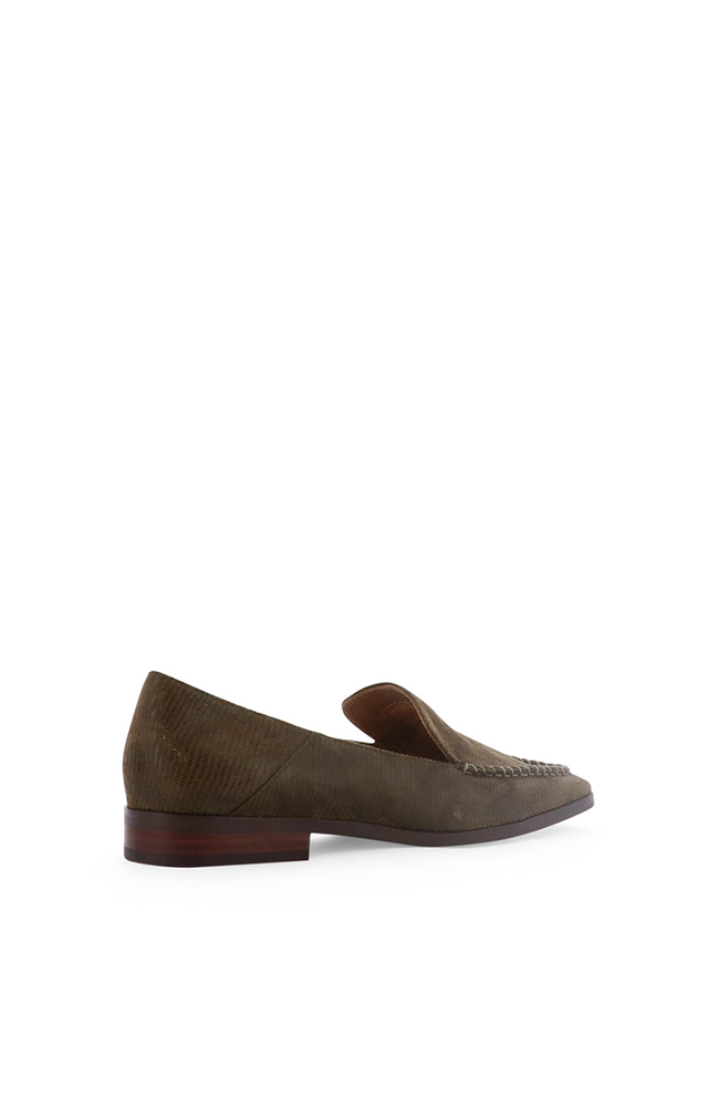 Daylan Loafer Olive Emboss Suede