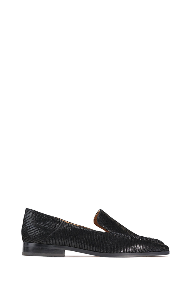 Daylan Loafer Black Emboss Suede