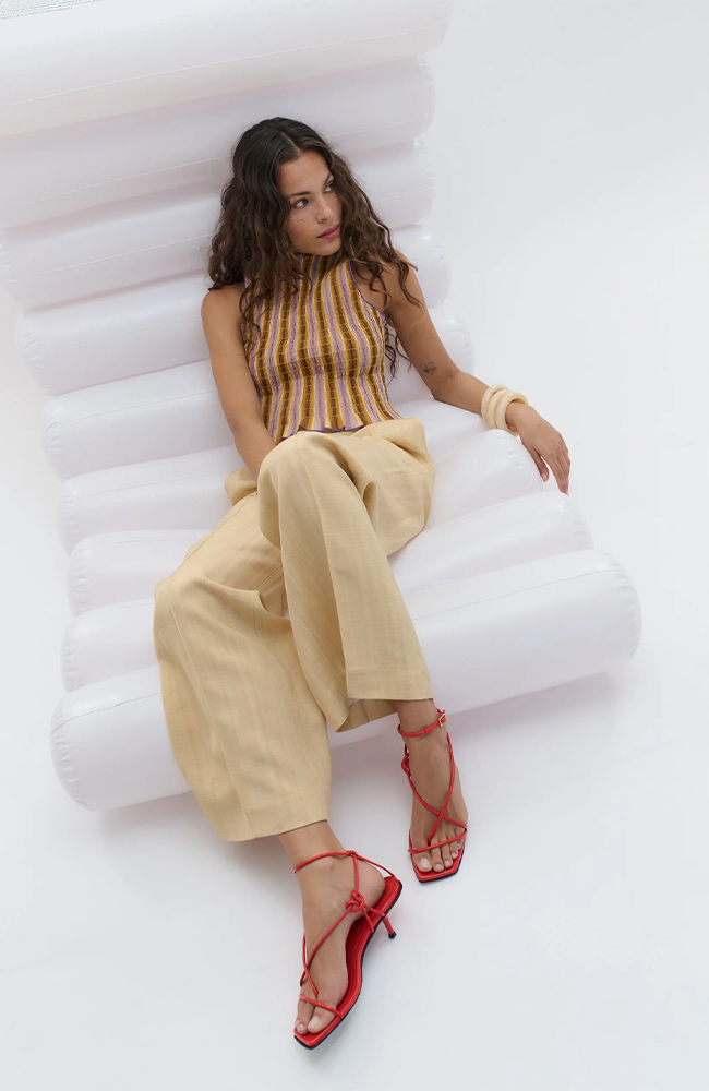 Caterina Heel - Pomelo Red