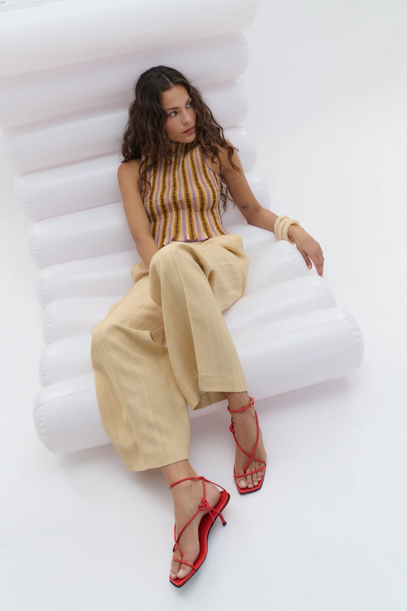 Caterina Heel - Pomelo Red