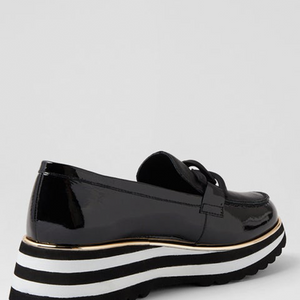 Eaila Black Patent Leather Loafers