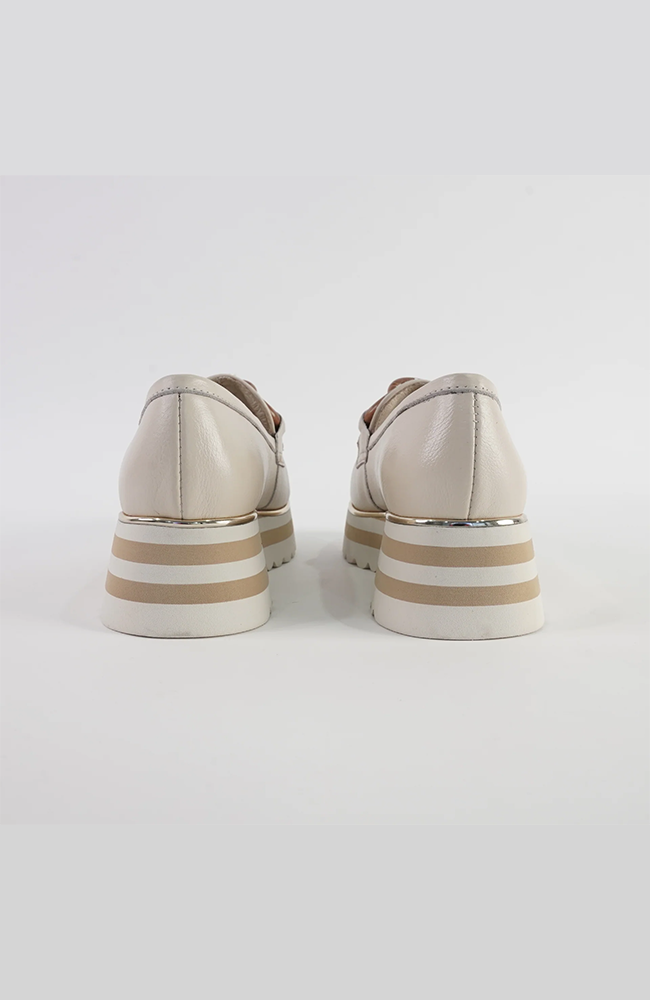 Eggey Raffia Loafers - Milk Ivory