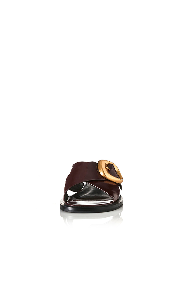 Elle Slide - Walnut Wax