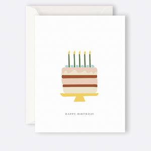 Card - Happy Birthday Cake
