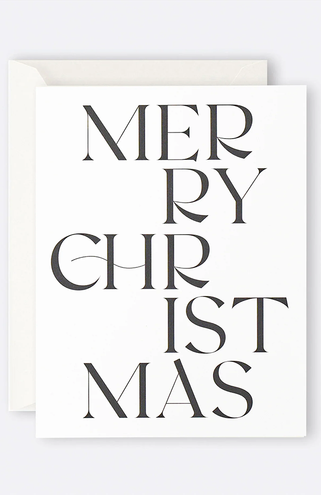 Card - Modern Merry Christmas