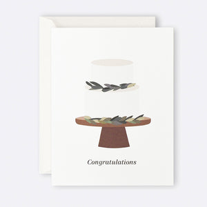 Card - Wedding Cake Congratulations