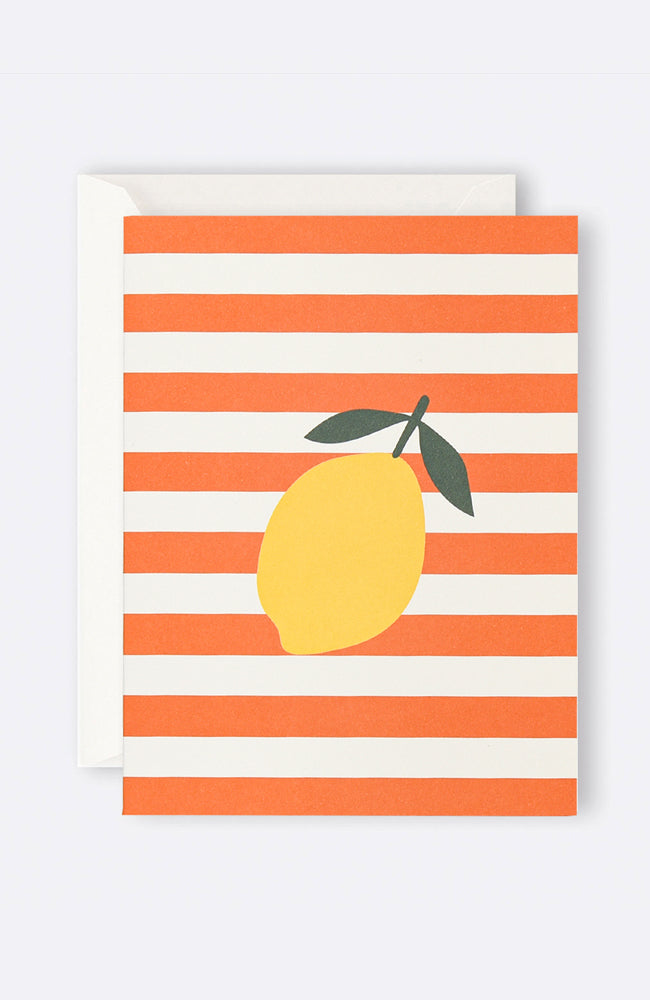 Card - Lemon Stripe