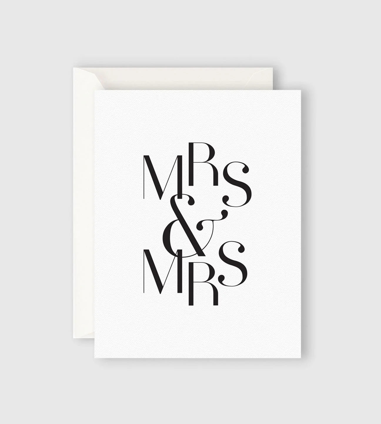 Card - Mrs & Mrs