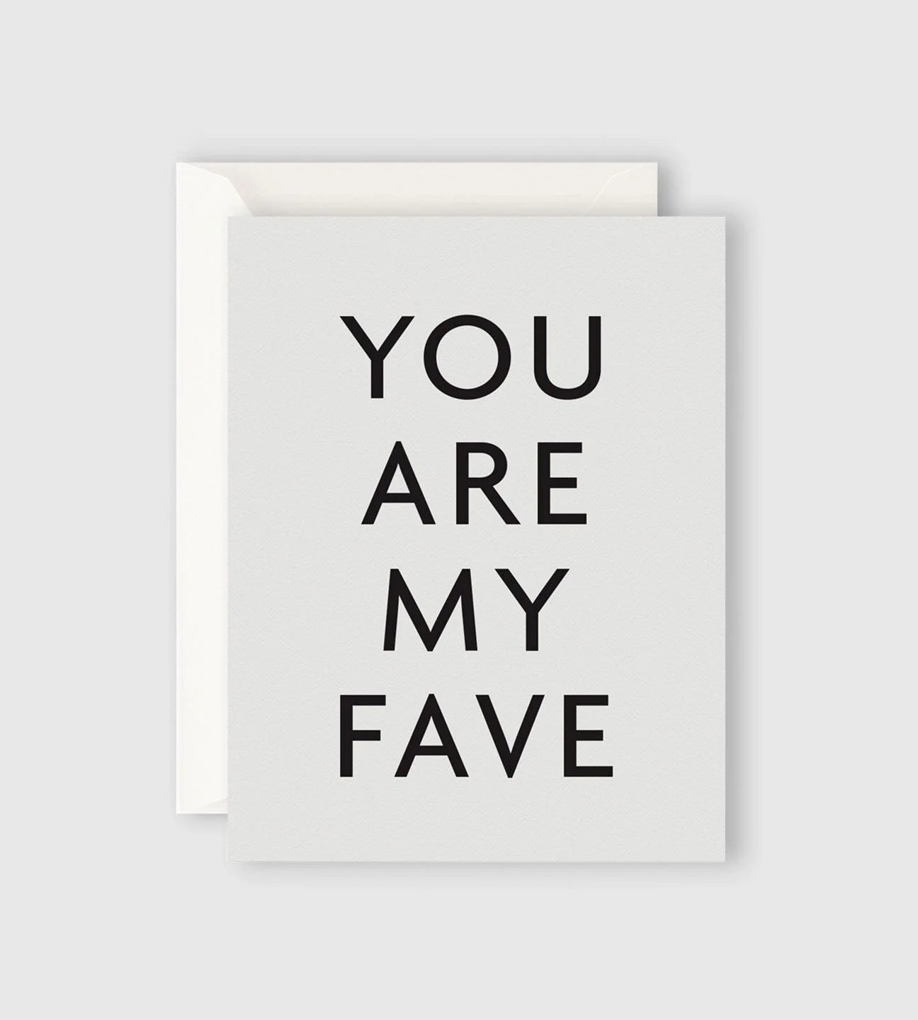 Card -  You Are My Fav