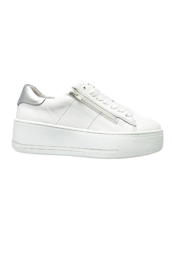 Fury Platform Sneaker - White Diamond