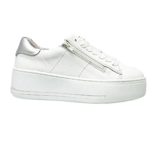 Fury Platform Sneaker - White Diamond