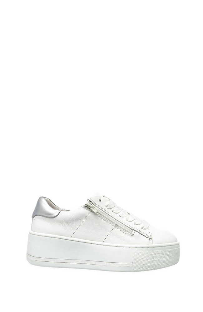 Fury Platform Sneaker - White Diamond