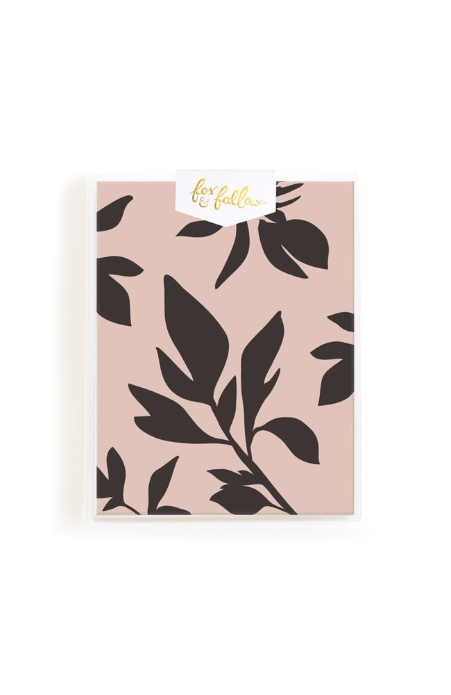 Black Lillies Greeting Card - Boxed Set