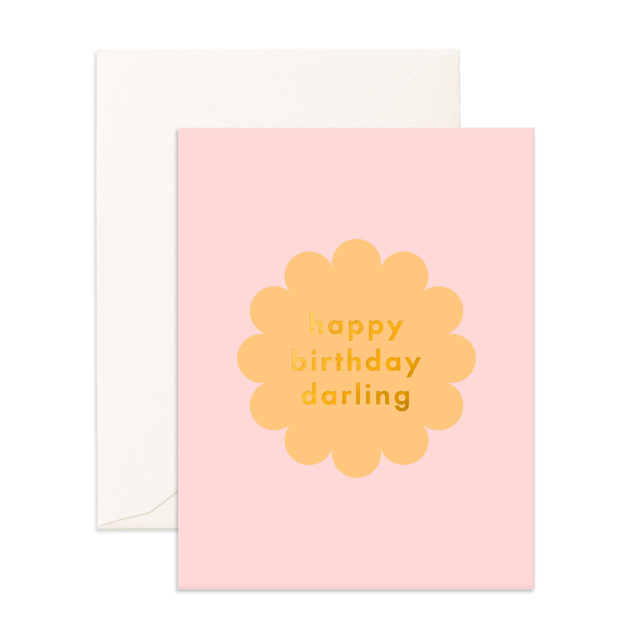 Birthday Darling Petal Card