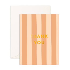 Thank You So Much Corsica Stripe Card