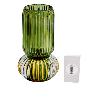 Zinette Glass Lamp - Green