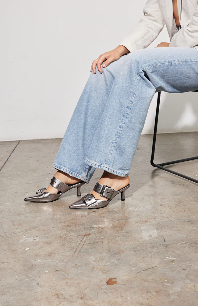 Goya Heel - Pewter