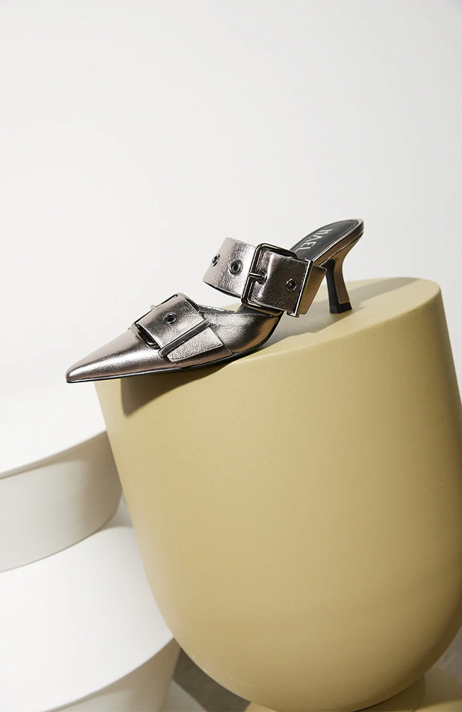 Goya Heel - Pewter