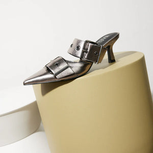 Goya Heel - Pewter