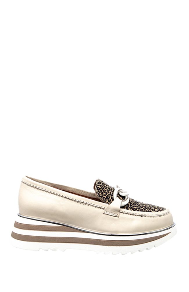 Hitch Loafer - Cream Combo