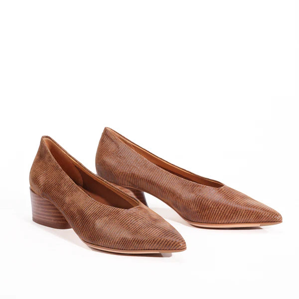 Hatten Pump Heel - Coconut