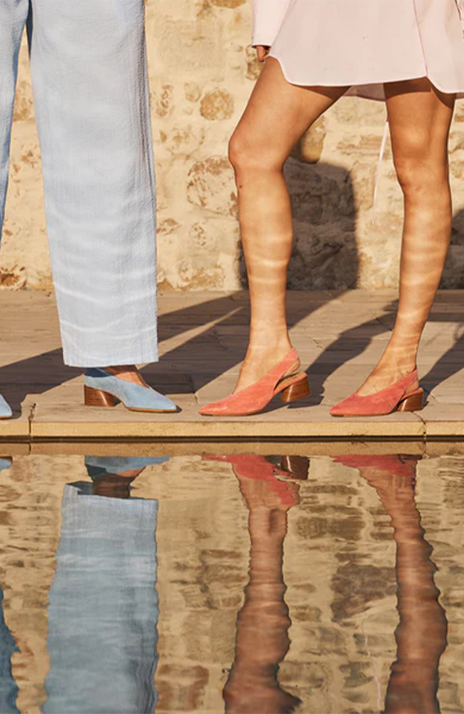 Hatti Slingback Heel - Pink