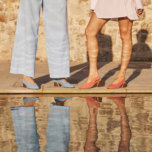 Hatti Slingback Heel - Pink