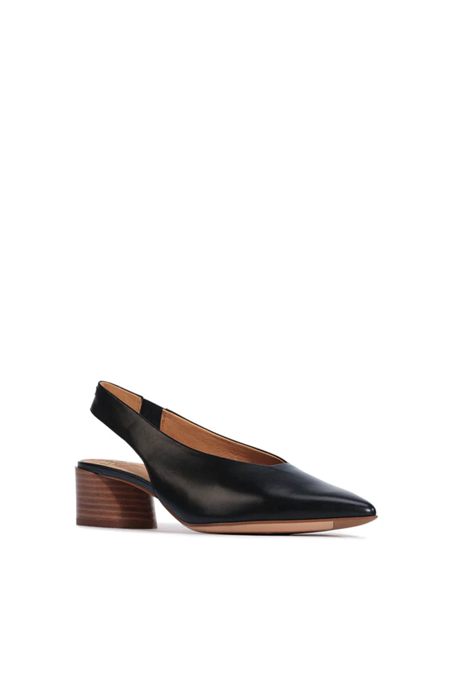 Hatti Slingback  Heel - Black