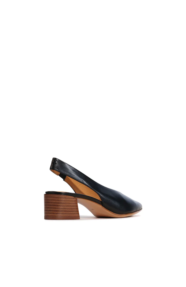 Hatti Slingback  Heel - Black