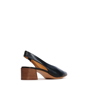 Hatti Slingback  Heel - Black