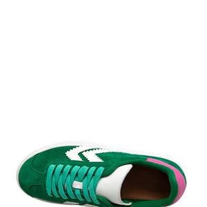 Iggy Platform Sneaker - Forest Green Pink