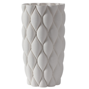 Minx Ceramic Quilted Vase Large