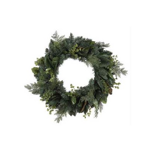 Classic Magnolia Leaf Wreath Large