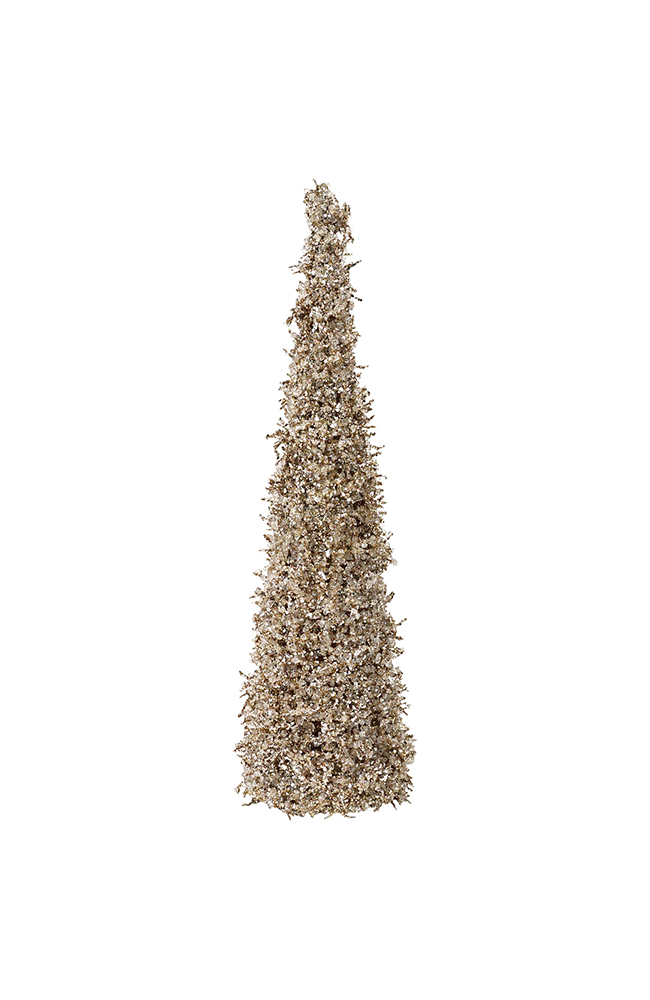 Ice Champagne Cone Tree - Large