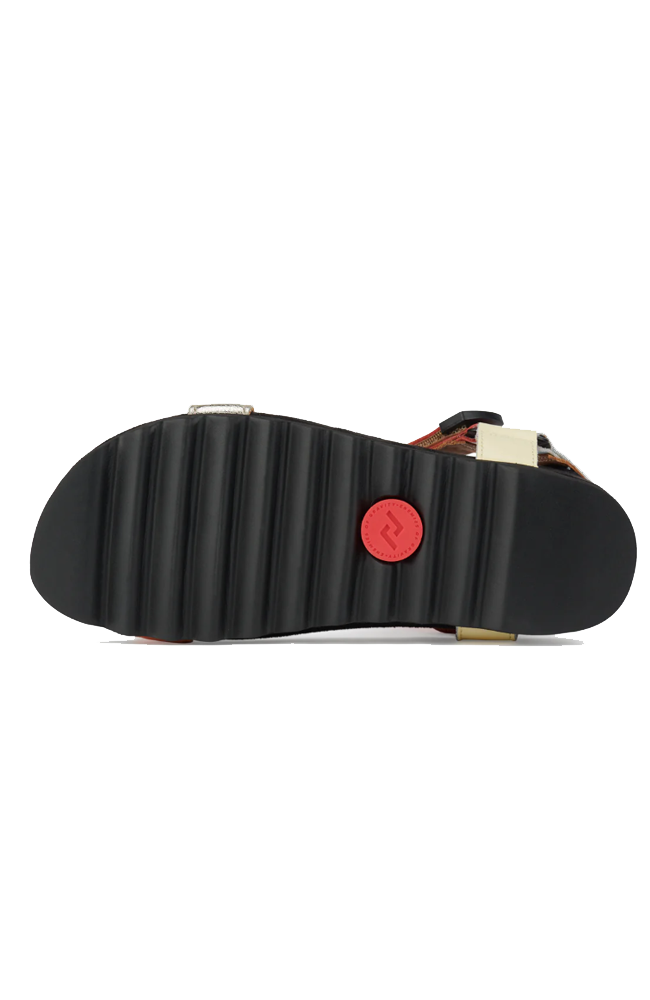 Sandal Tooth Wedge - Multi Leopard