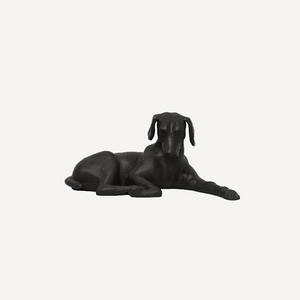 Laying Dog Door Stop