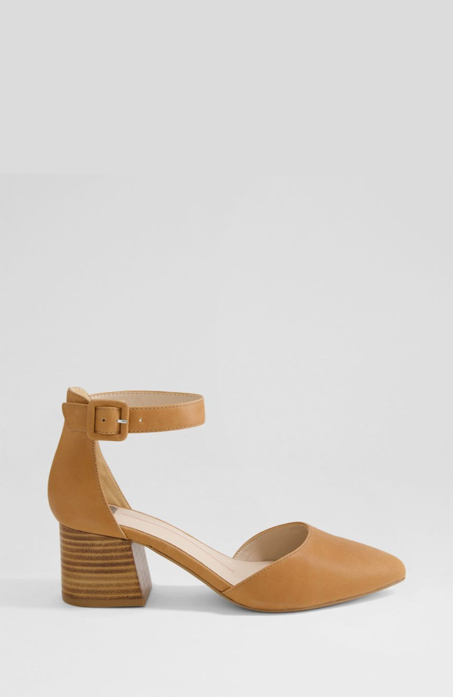 Raems Heel - Tan Honey Heel