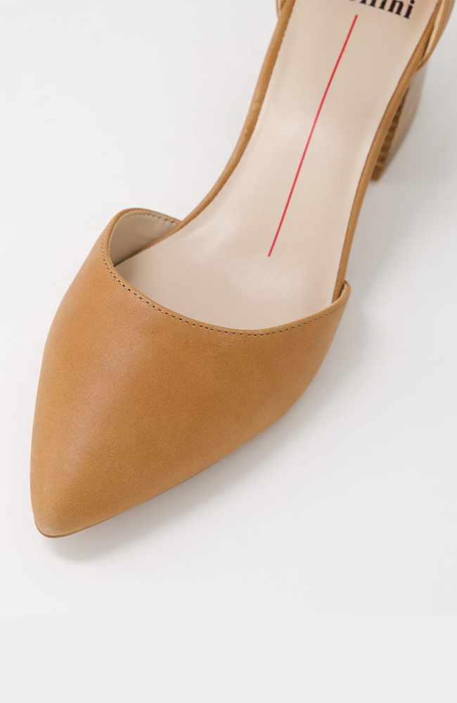 Raems Heel - Tan Honey Heel