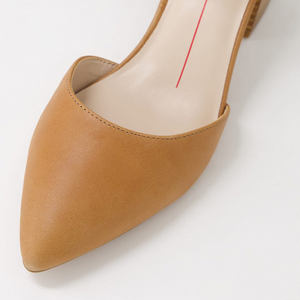 Raems Heel - Tan Honey Heel