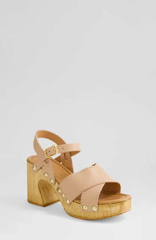 Flieya Heel Sandal - Nude