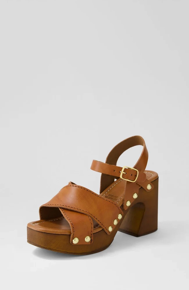 Flieya Heel Sandal - Tan