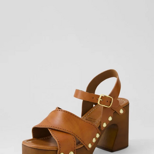 Flieya Heel Sandal - Tan