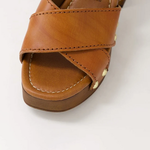 Flieya Heel Sandal - Tan