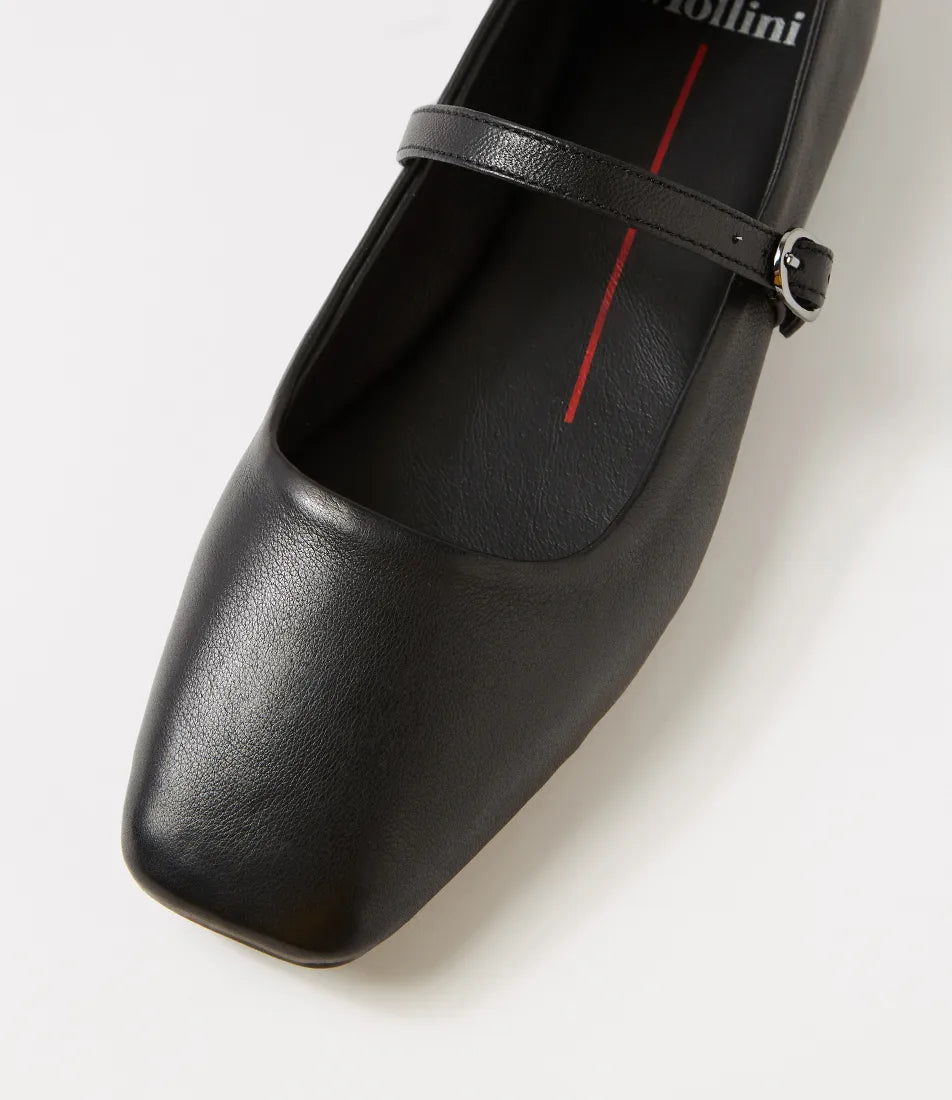 Tokena Mary Jane - Black Leather