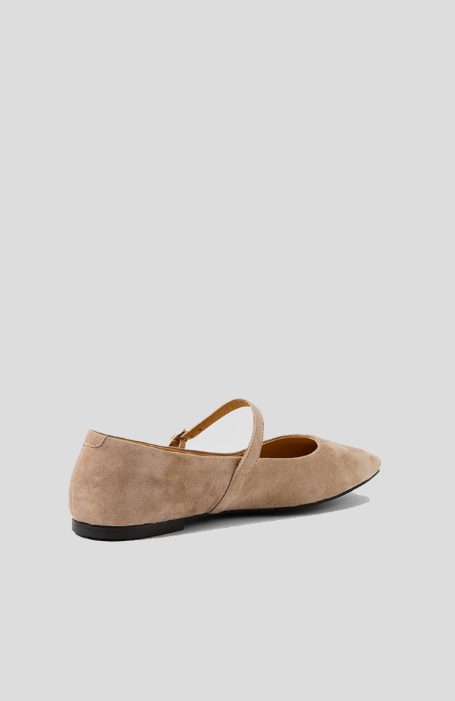 Tokena Mary Jane - Taupe Suede