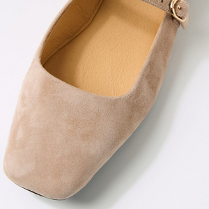 Tokena Mary Jane - Taupe Suede