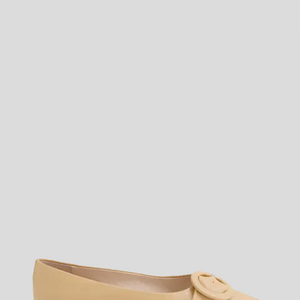 Fiv Pointed Ballet Flat - Nude