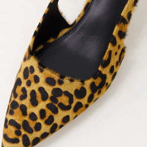 Gild-Mo - Leopard Pony Heels