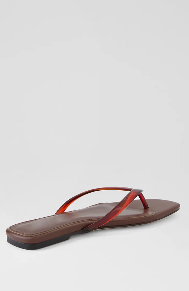 Rella Thongs - Chocolate PVC